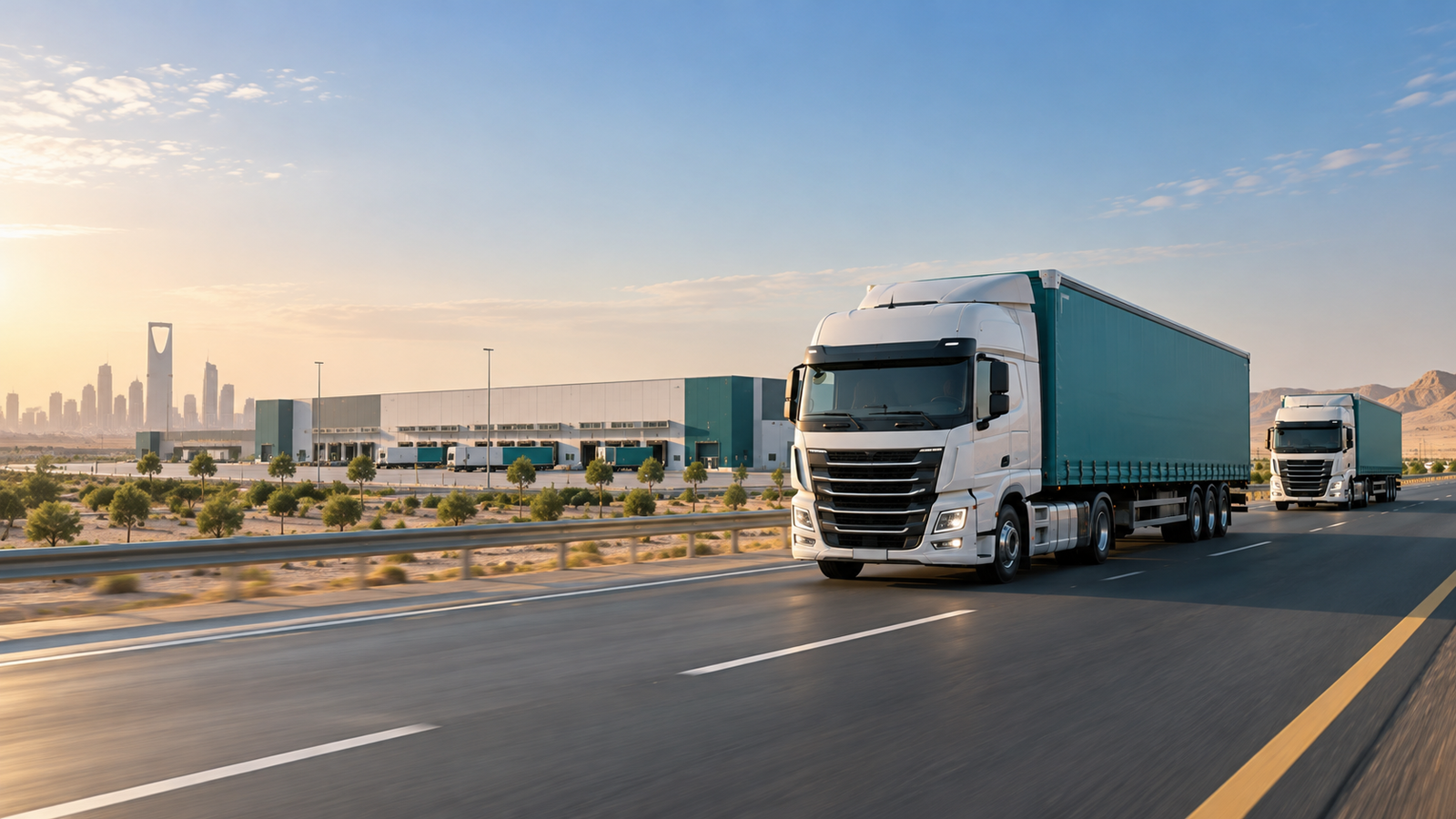 Saudi road freight safety inspection